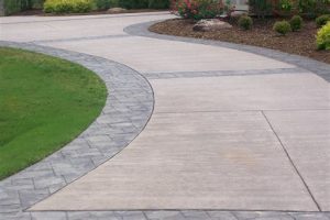 concrete driveway austin