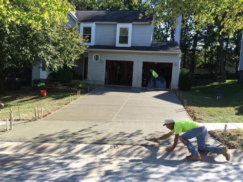 concrete driveway baltimore