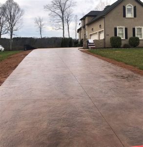 concrete driveway charlotte nc