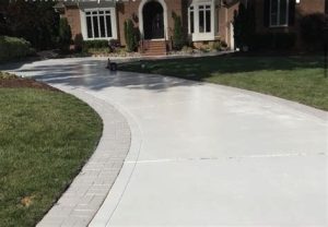 concrete driveway charlotte