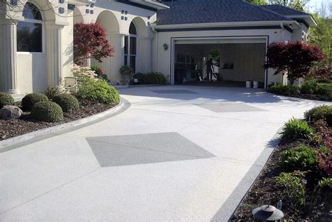 concrete driveway coating options