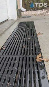 concrete driveway drain grate