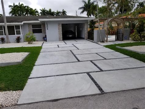 concrete driveway fort lauderdale