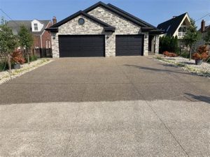 concrete driveway paint ideas