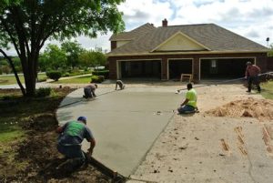 concrete driveway repair dallas