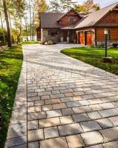 concrete pavers driveway