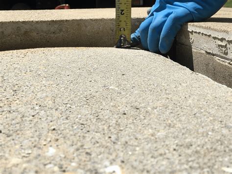 concrete pitting repair driveways