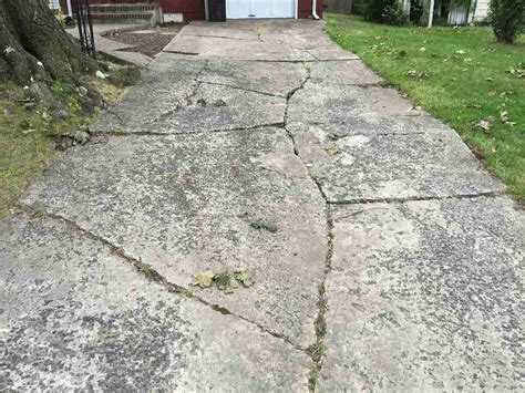 cracks in new concrete driveway