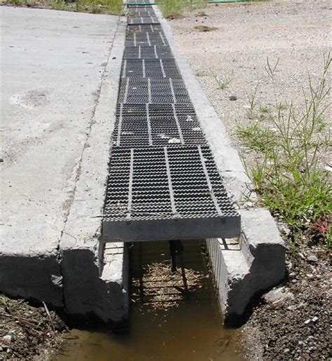 driveway precast concrete drainage channels