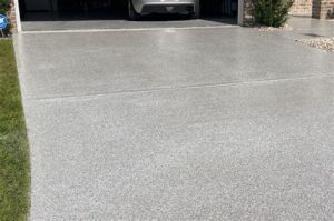 epoxy concrete driveway