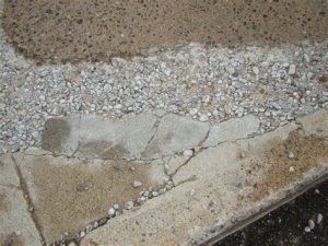 how to repair spalling concrete driveway