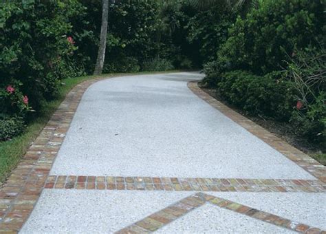 tabby concrete driveway