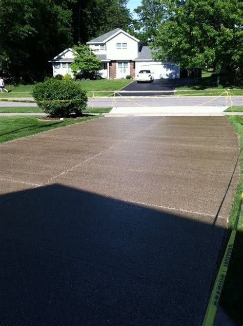 wet look concrete driveway sealer